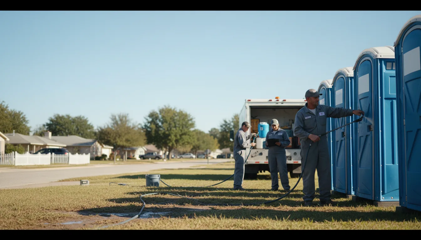 Long-Term Portable Toilet Rental in Hunter, KS near me